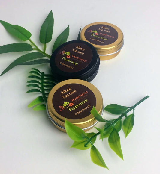Shea , Peppermint lip Balm. ALLURE