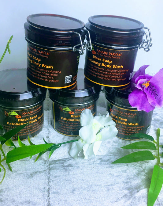 African Black Soap Exfoliating Body wash