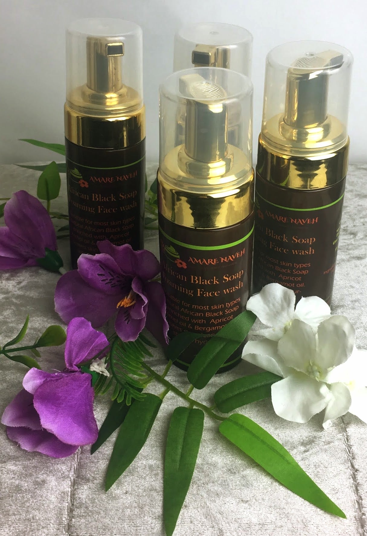 African Black Soap Foaming Face Wash