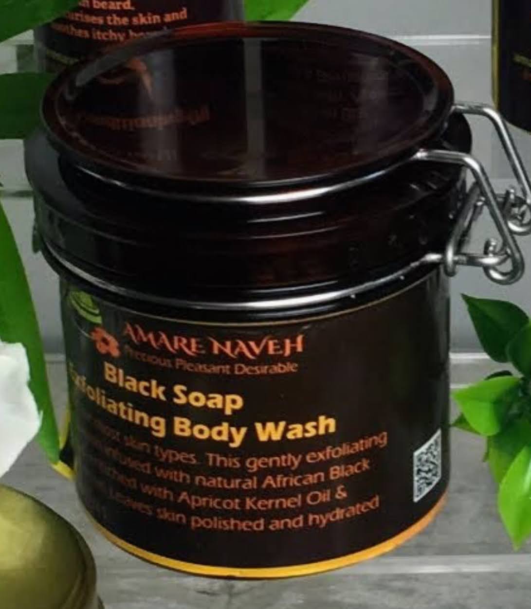 African Black Soap Exfoliating Body wash