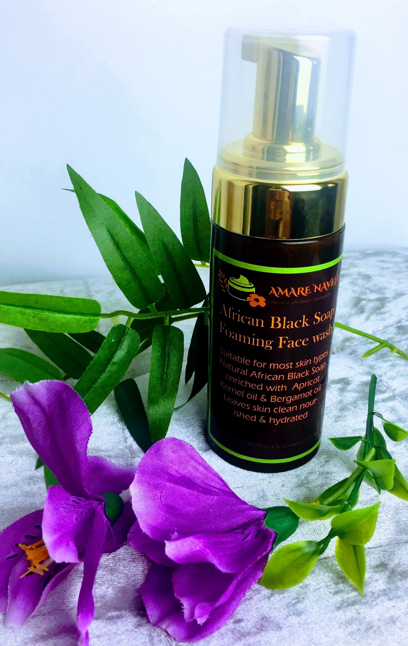 African Black Soap Foaming Face Wash