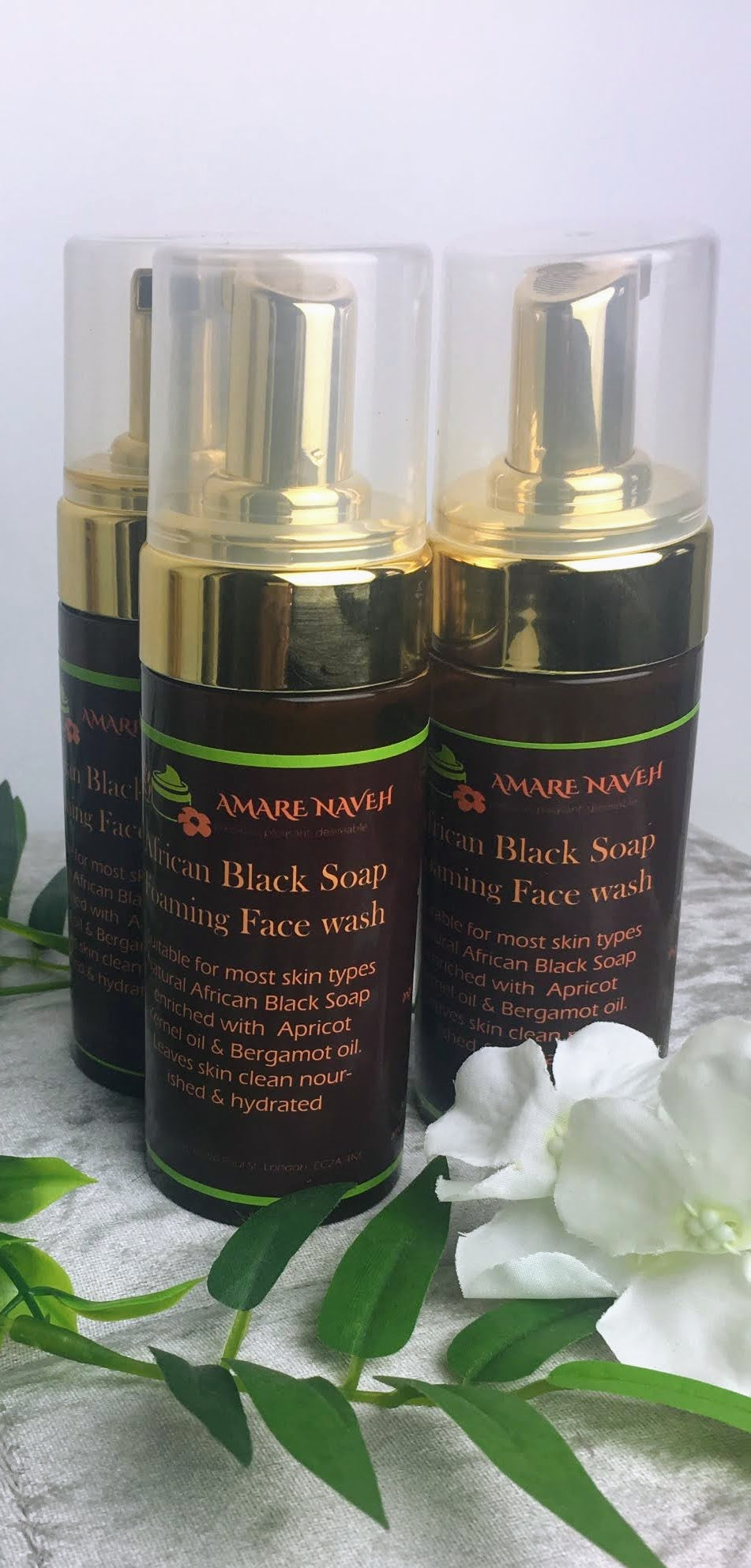 African Black Soap Foaming Face Wash